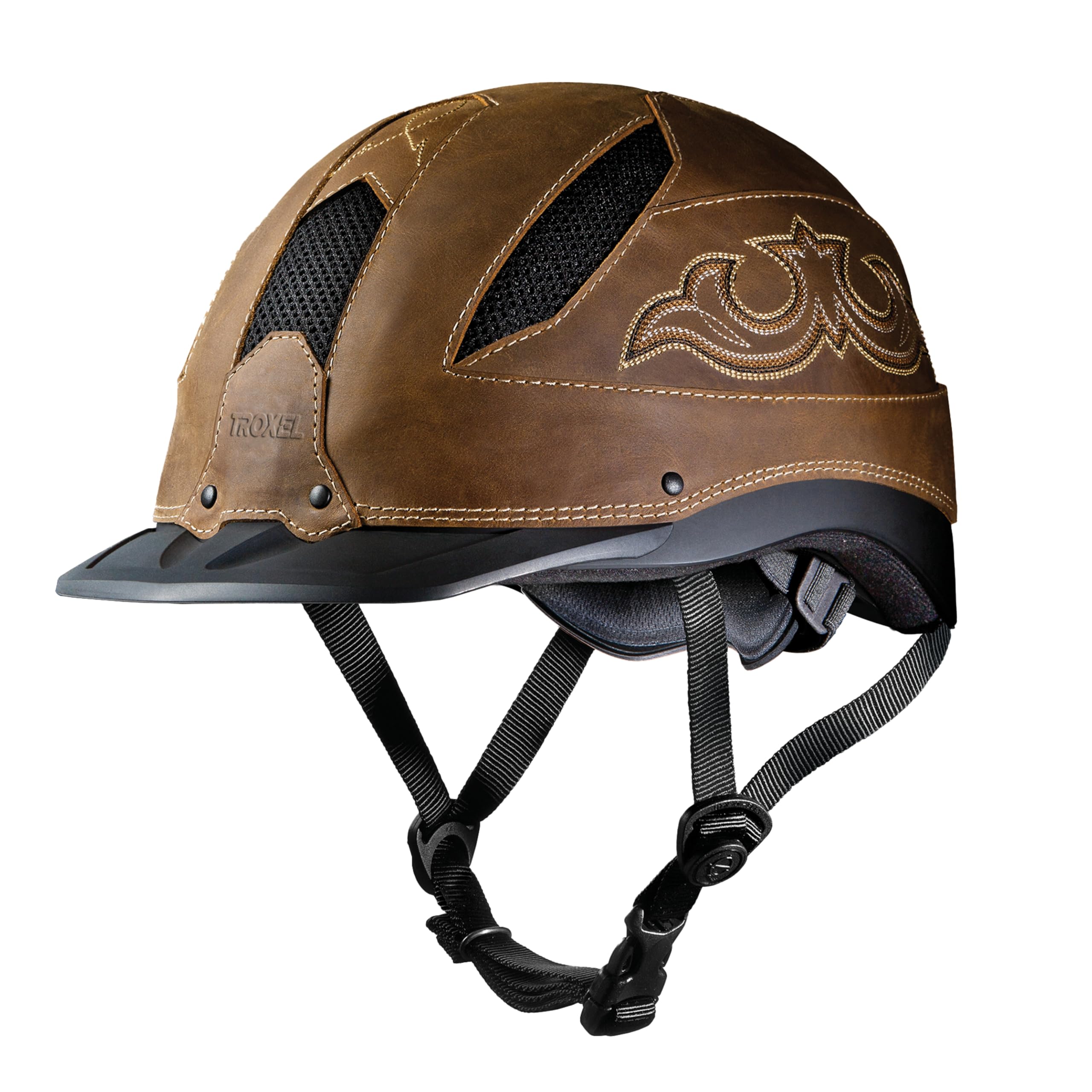 Troxel Cheyenne Rugged Horse Riding Helmet, Low-Profile, Self-Adjustable Design, Safety Horseback Riding Gear