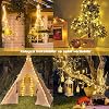 Güneş Enerjili LED Işık Zinciri – 20 Metre, 200 LED, IP64 Su Geçirmez, 8 Modlu, Sıcak Beyaz Işık, Bahçe, Ağaç, Teras, Düğün, Parti ve Noel Dekoru için [Enerji Sınıfı A]