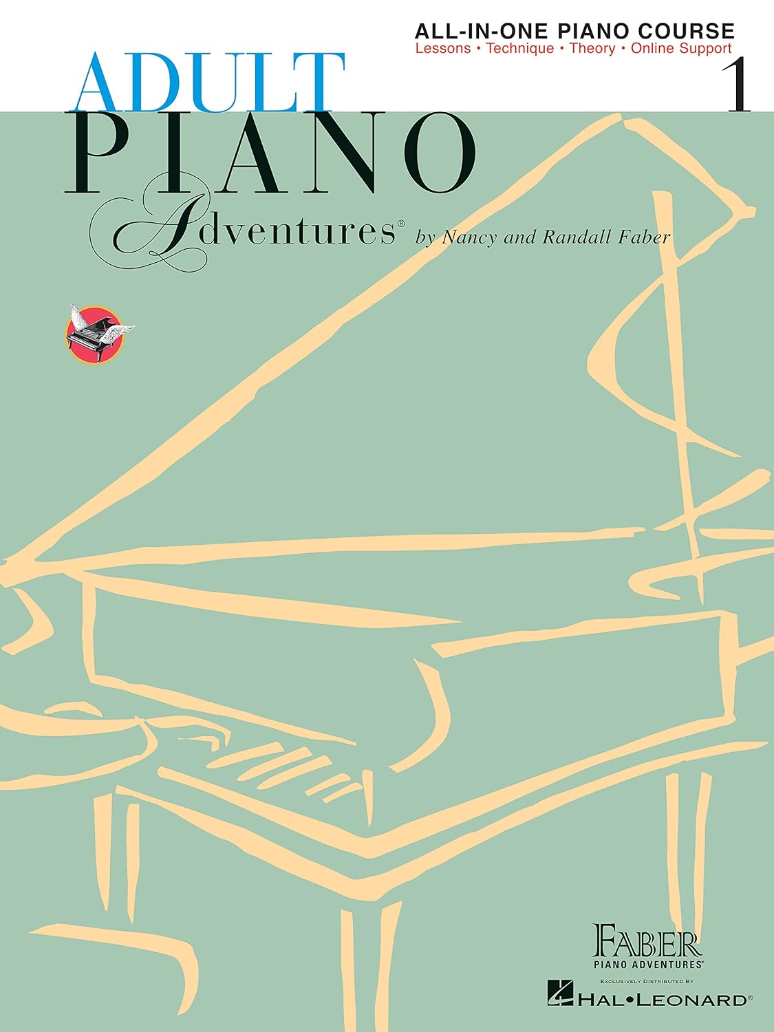 Adult Piano Adventures All-in-One Piano Course Book 1: Book with Media Online