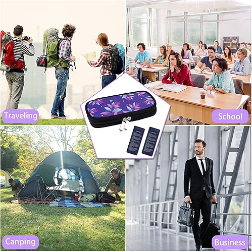 Miniatura 2 de Enfriador de insulina para diabéticos, estuche de viaje con aislamiento para diabéticos, organizador de medicamentos, bolsa de refrigeración con