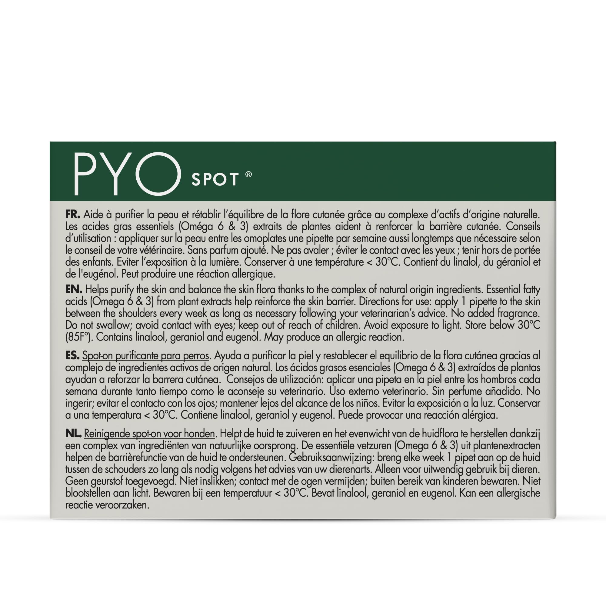 Dermoscent 920-7223 Pyospot 10Kg-20Kg para Perros 4Pip