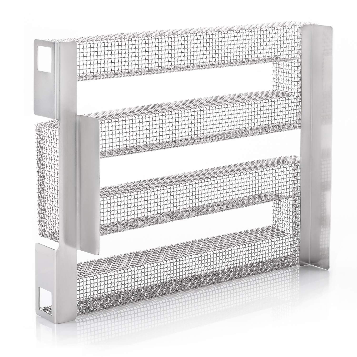 Generatore di affumicatura a freddo – Premium Sparbrand in acciaio inox con eBook per un risultato di affumicatura molto particolare – Generatore di fumo freddo di alta qualità ideale per barbecue