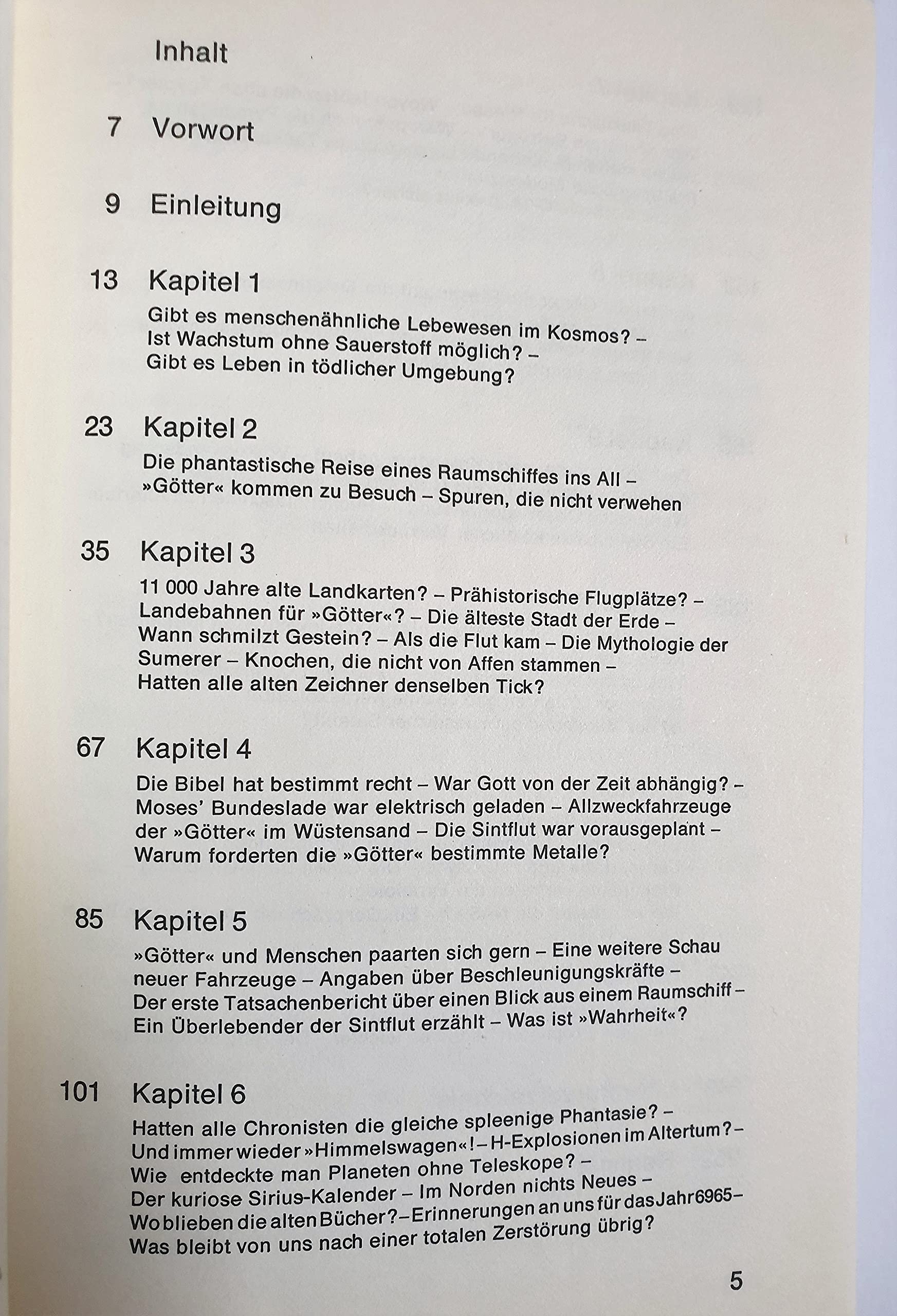 Erich von Däniken: Erinnerungen an die Zukunft