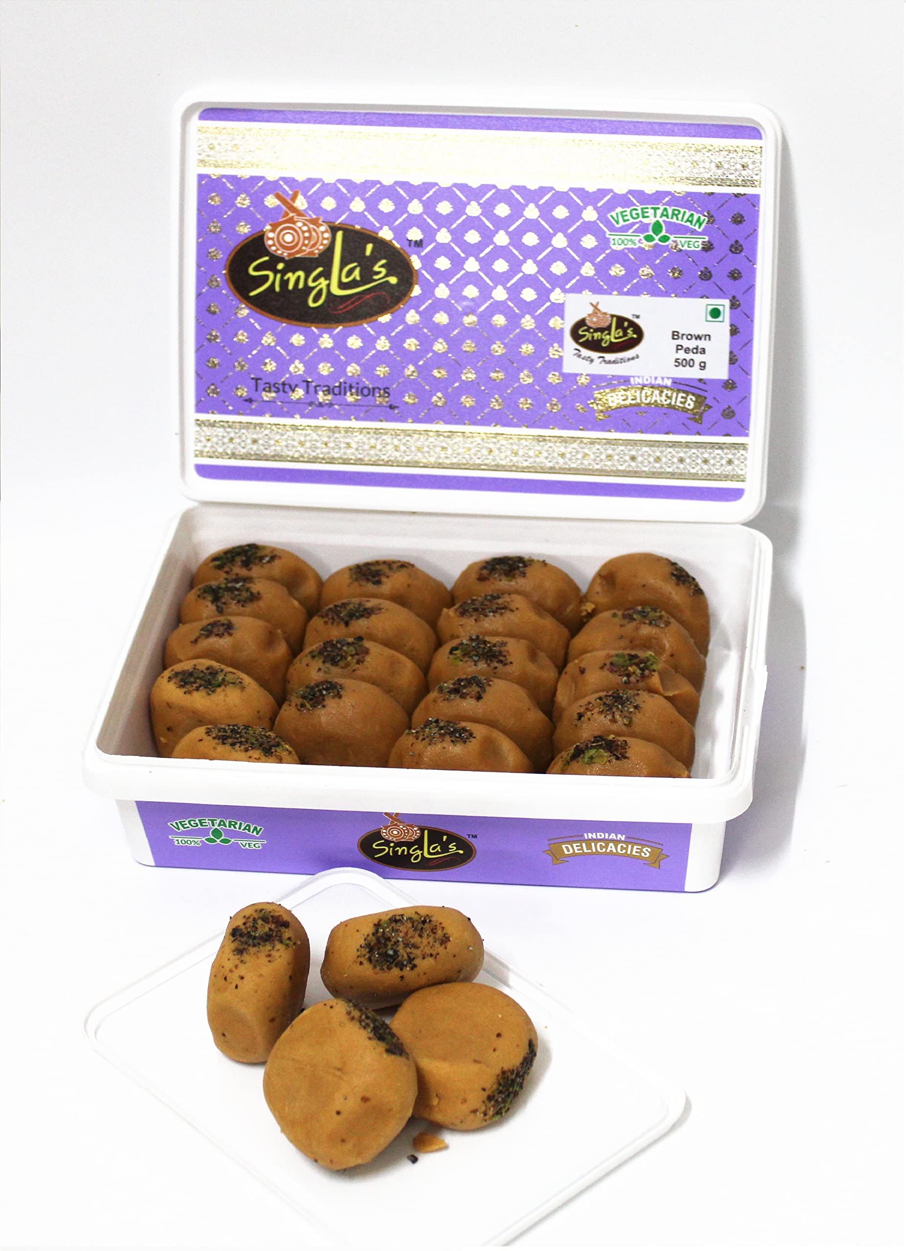 Singla Sweets Brown Mawa Peda 400g