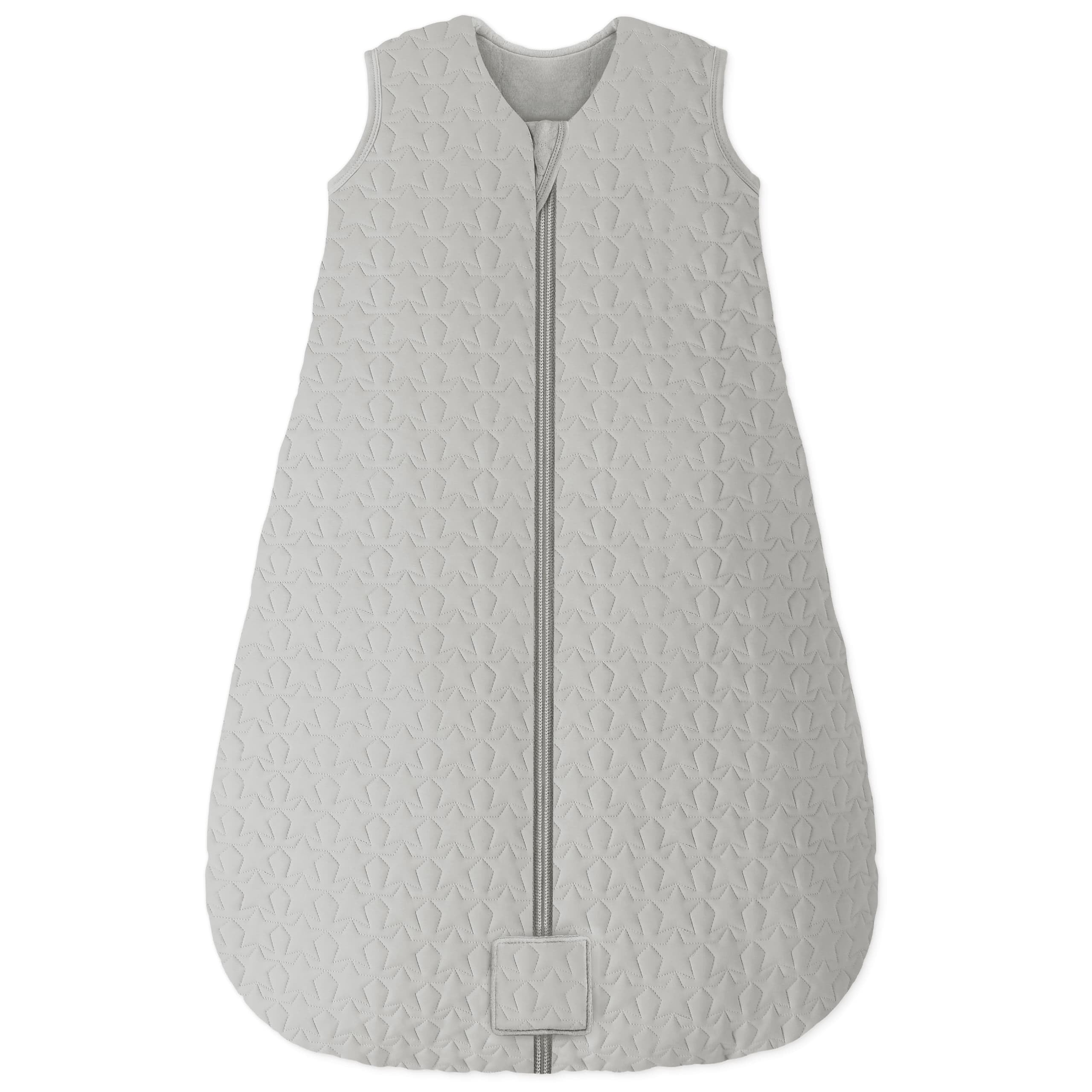 Unnivoll Sacco Nanna Invernale 0-6 Mesi - Sacco Nanna Neonato 2,5 Tog per Bambini, Tessuto 100% Cotone, Primavera Estate Inverno Autunno Cenere