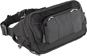Vertx Everyday Fanny Pack 2.0 - Tactical Waist Bag For CCW, EDC Gear & Travel (Black, 9"x5.5"x2.1") - View #5