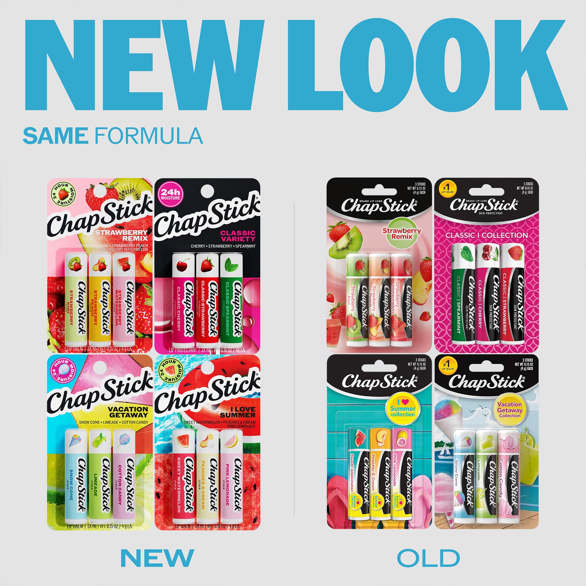 Supreme 22SS Chapstick 3Pack×4リップクリーム12本 Amazon.com : ChapStick Flavored Lip Balm 3-Packs (4 Sets, 12