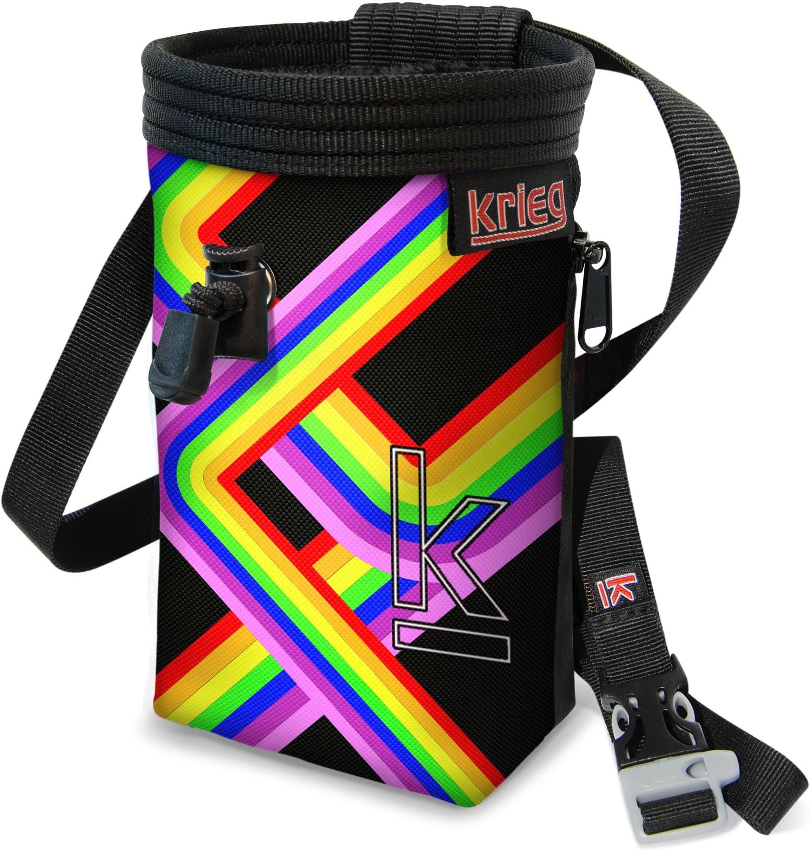 Krieg Climbing Rainbow Chalk Bag