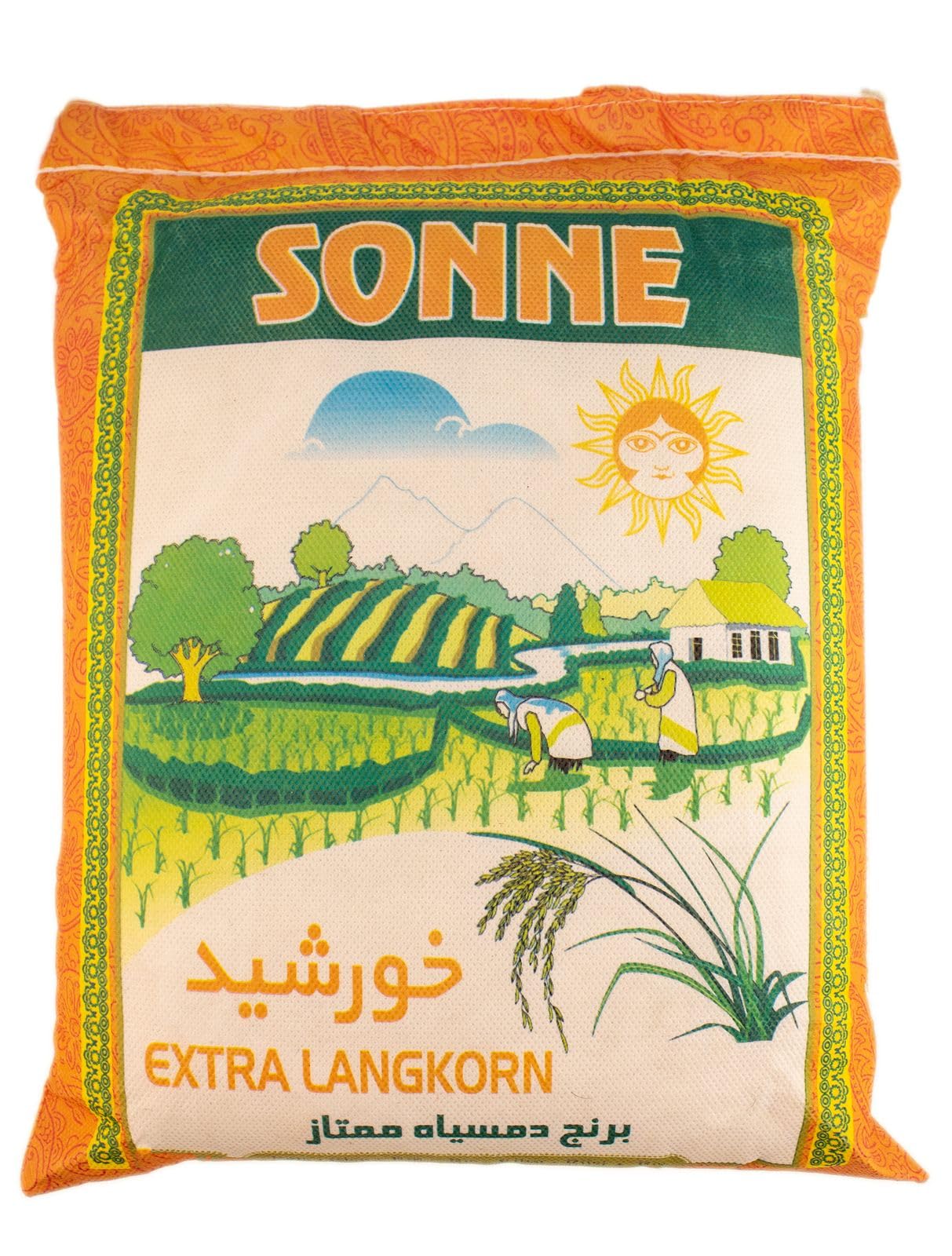 10 kg Khorshid Sun Darbari ryż ekstra długoziarnisty ryż, ryż Basmati