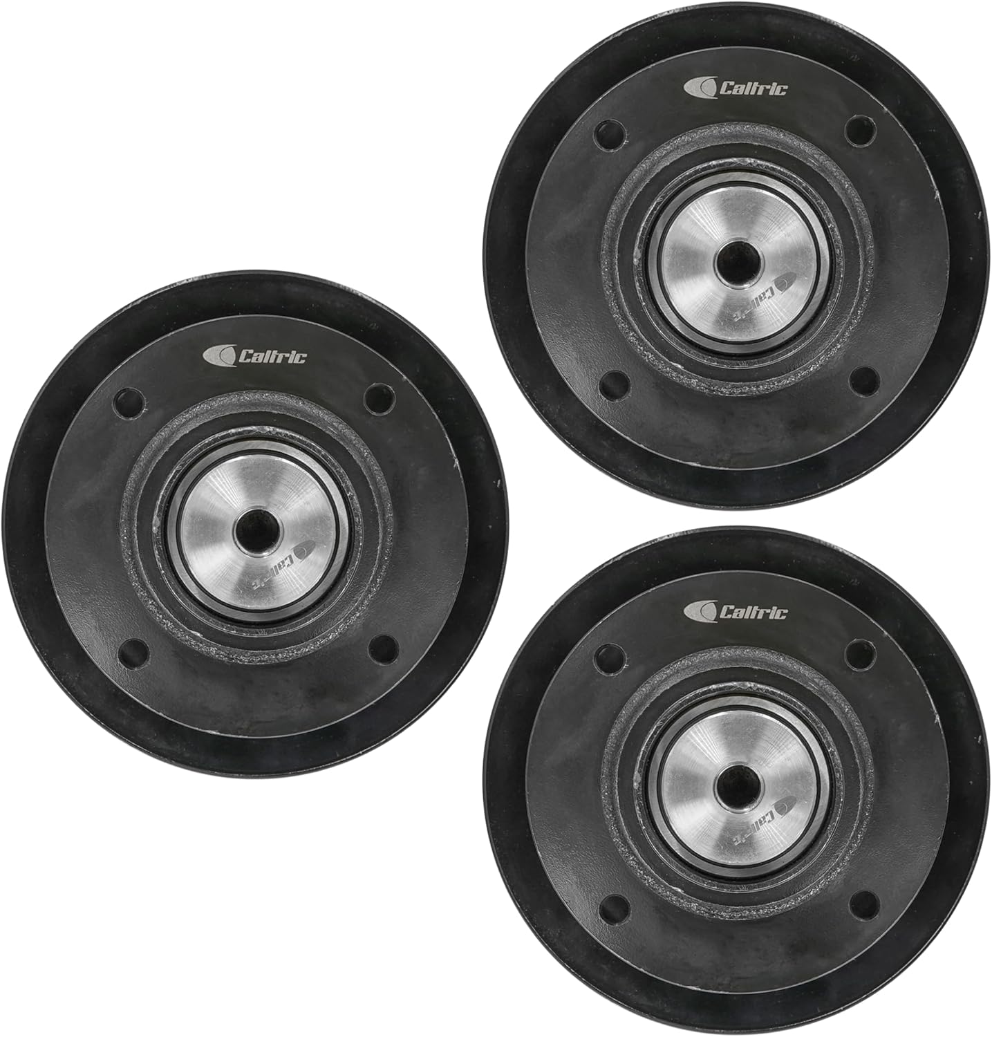 Caltric 72in Deck Spindle Assembly with Pulley 7.50 OD Compatible with Dixon Compatible with Grizzly 72 ZTR / 539114599 539117970 x3