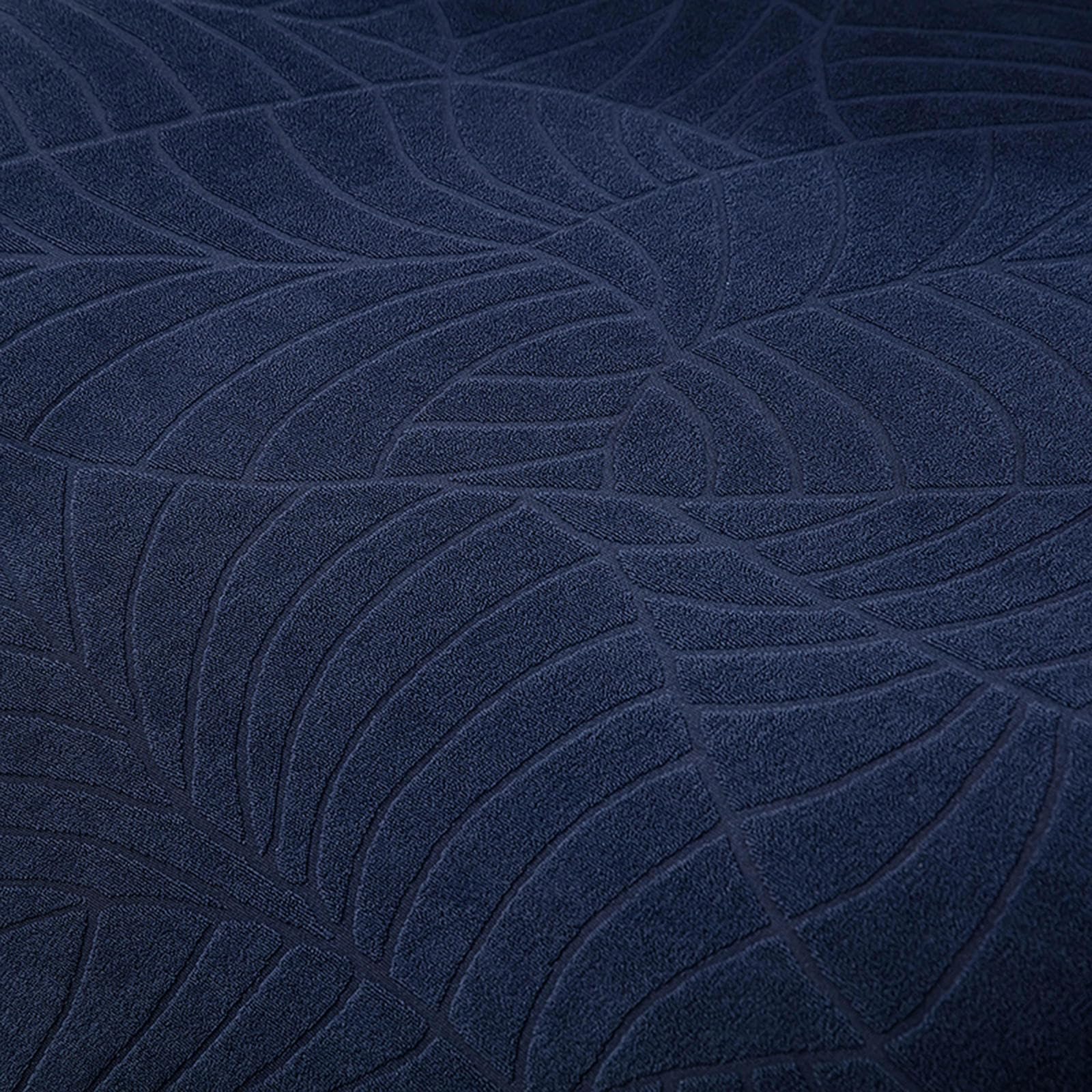 Copripoltrona Relax Reclinabile Impermeabile 1 Posto Copri Poltrona Reclinabile con Braccioli Jacquard Fodera per Poltrona/Divano Reclinabile Elasticizzata copripoltrone Antigraffio,Navy-1seat(4pcs)