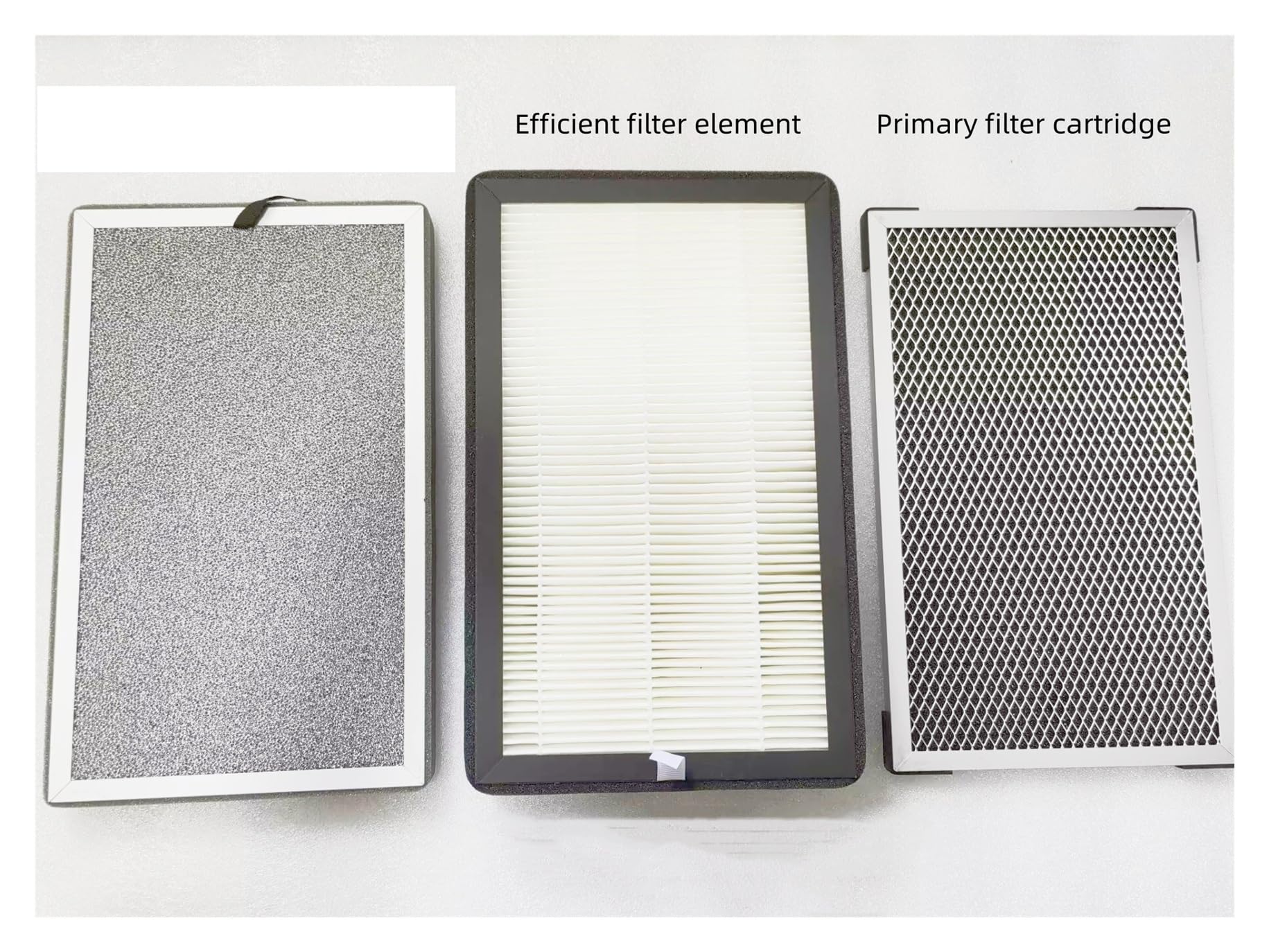 3 Pezzi Di Ricambio For Filtro Purificatore D'aria Da Pollici