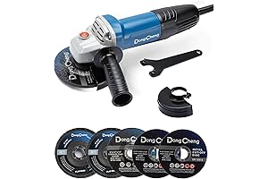 DongCheng Electric Cut Off Tool: 4.5" Angle Grinder, 6.7 Amp