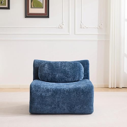 Miniatura 24 de Juego de sofás modulares sin hueso de 79.6 pulgadas para sala de estar, sofá modular en una caja, sofá moderno de espuma viscoelástica, sofás