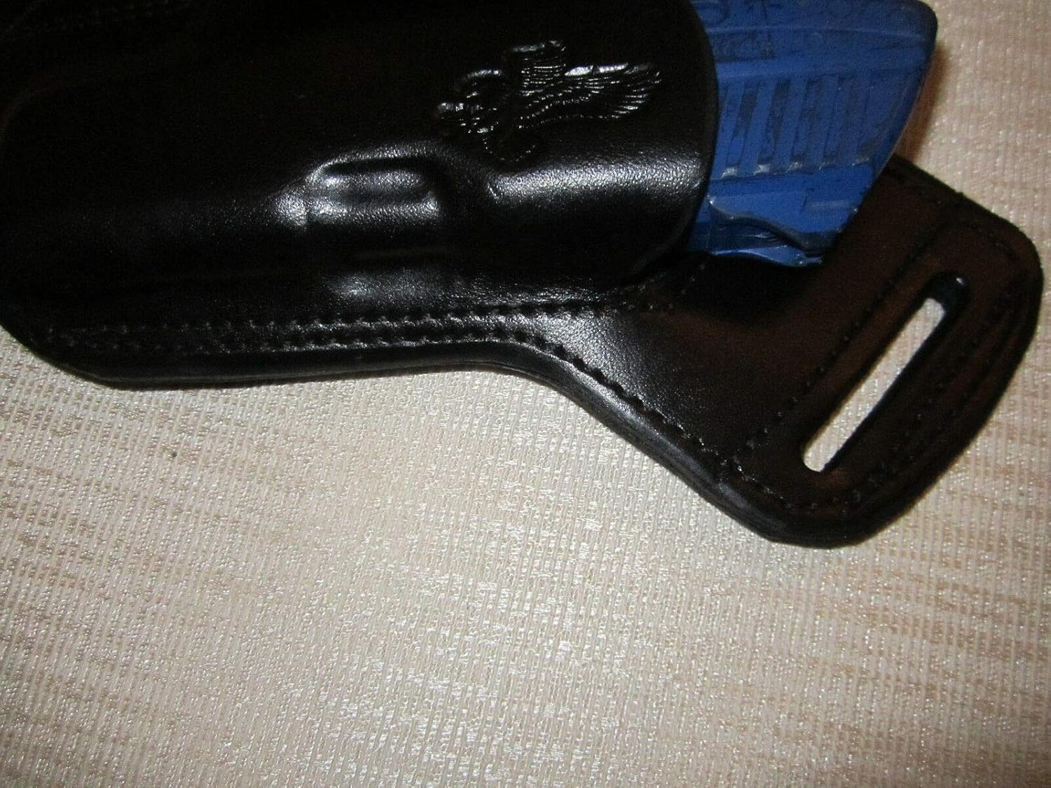 Fits Ruger LC9 & LC9S Leather,SOB, OWB Belt Holster, Right Hand, Ultra Slim Design