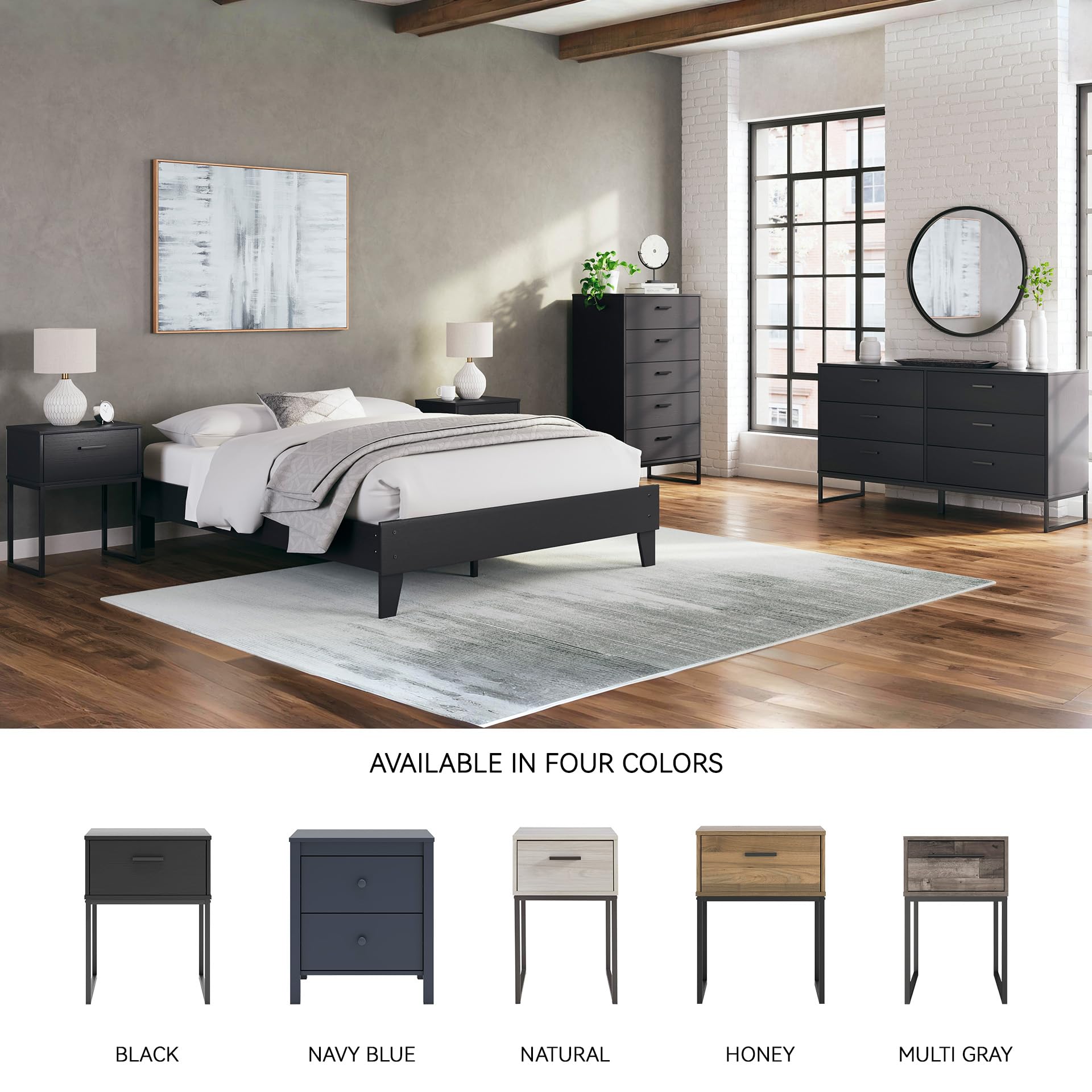 Amazon.com: Signature Design by Ashley Socalle Modern 1