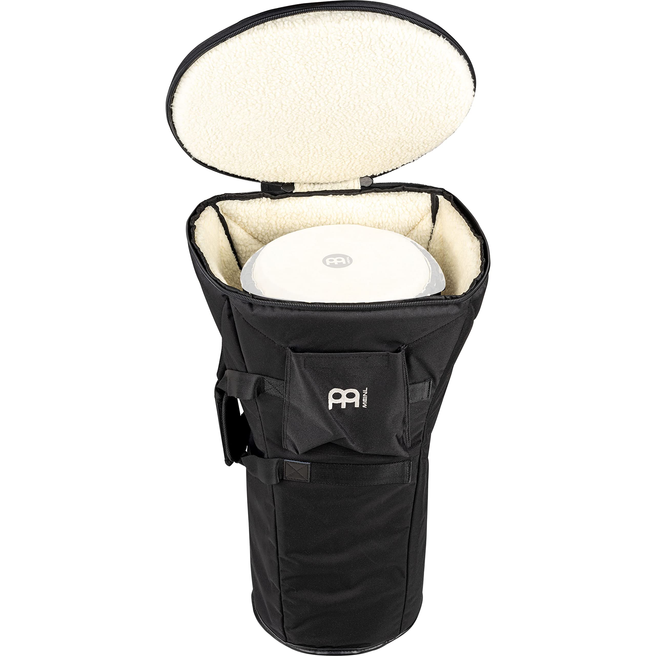 Meinl Percussion MDLXDJB-M Deluxe Djembe Bag für bis zu 30,48 cm (12 Zoll)-Djemben (Medium), schwarz