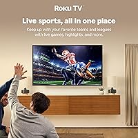 Vista 13 de Hisense 32-Inch Class A4 Series HD 720p Smart Roku TV with Alexa Compatibility (32A4HNR) - Dolby Audio, Slim Bezel Design, Google Assistant