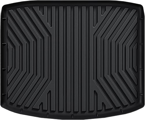 OEDRO Tapete de carga compatible con Honda CR-V-Cargo Deck 2017-2022 en posición inferior, no compatible con modelos híbridos, TPE negro para todo