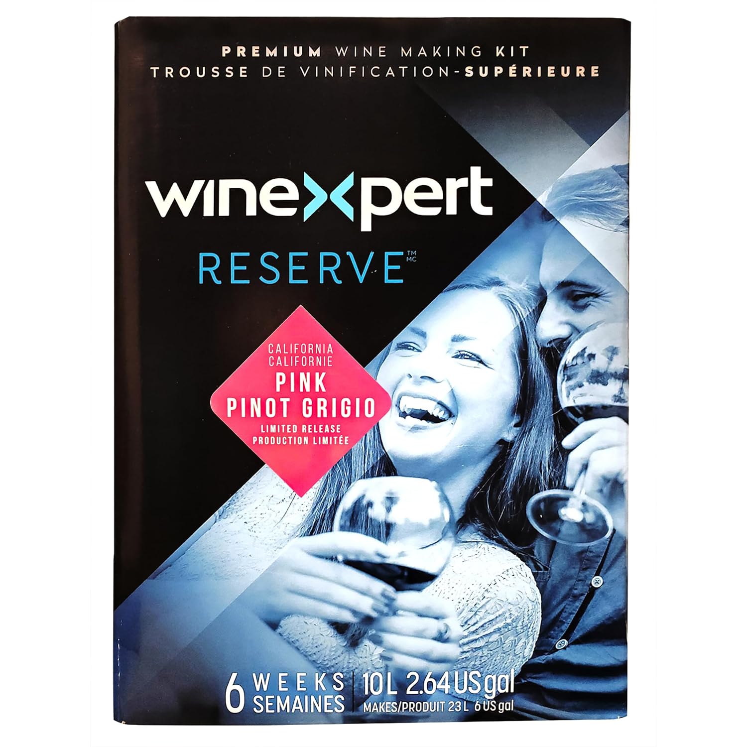 Pink Pinot Grigio California (Limited Edition Reserve) Wine Ingredient Kit