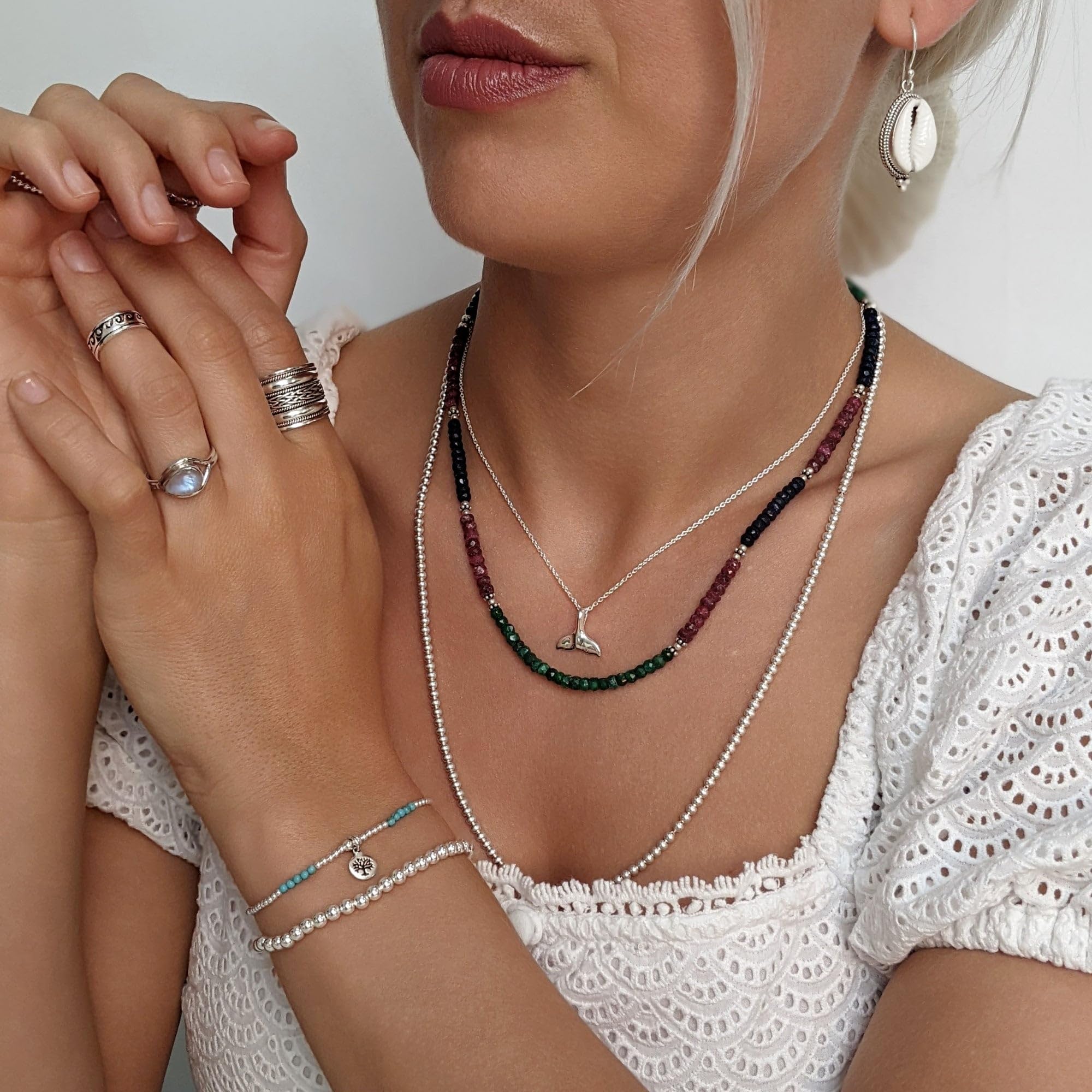 Silverly Anillos para el pulgar de plata de ley 925 para mujer | Anillo celta ancho para hombre con diseño de cuerda | Anillo de pulgar trenzado con barril | Anillos de compromiso