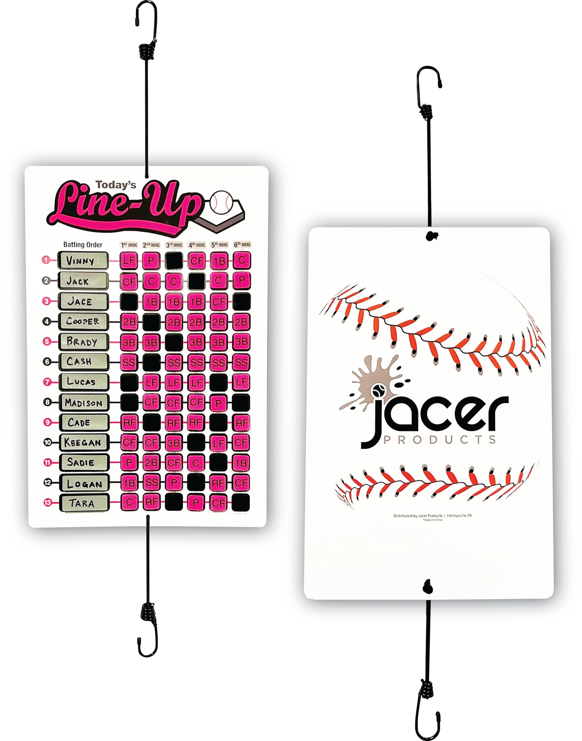 Baseball or Softball Line Up Board