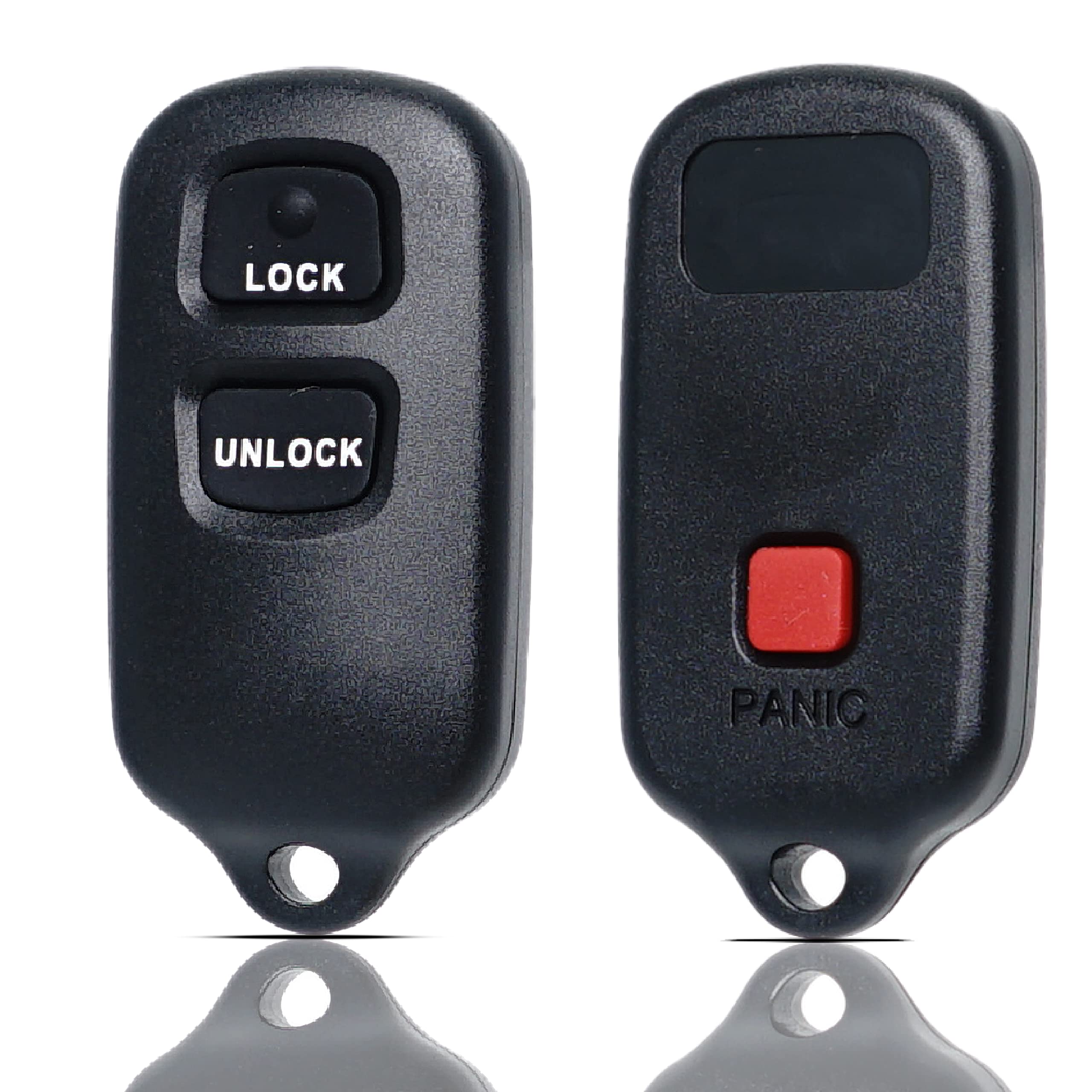 MechanMagic Telecomando di ricambio per telecomando per Toyota 4Runner 1999-2009/CELICA/RAV4 2001-2005/HIGHLANDER/PRIUS/Tundra/Echo/SCION XB XA 2004-2006 telecomando senza chiave HYQ12BBX (confezione