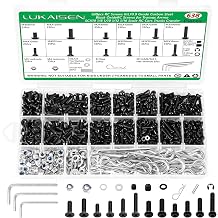 638Pcs Universal RC Screw Assortment Kit, 10.9 Grade Carbon Steel