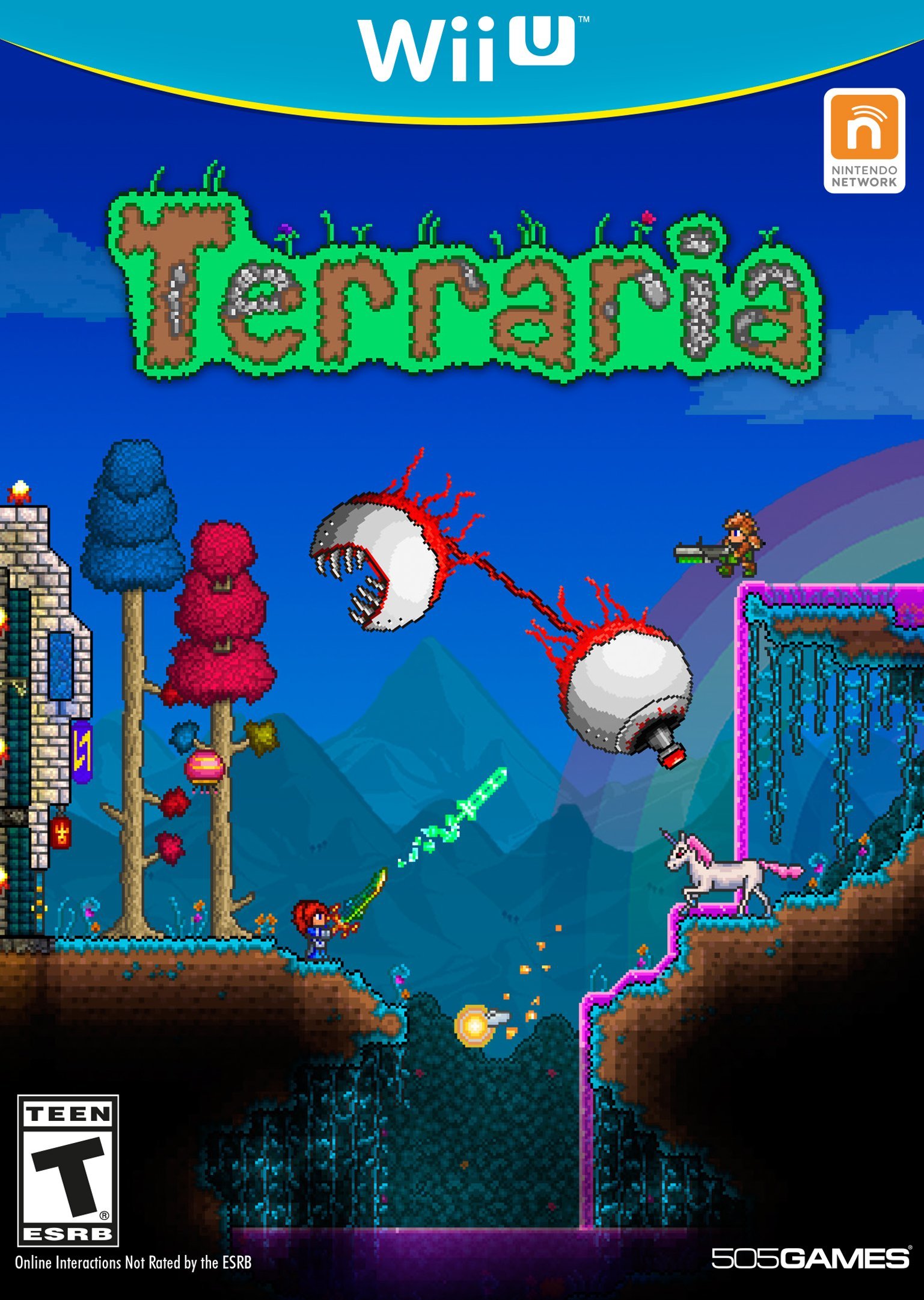 テラリア - Wii U Amazon.com: Terraria - Wii U (Renewed)