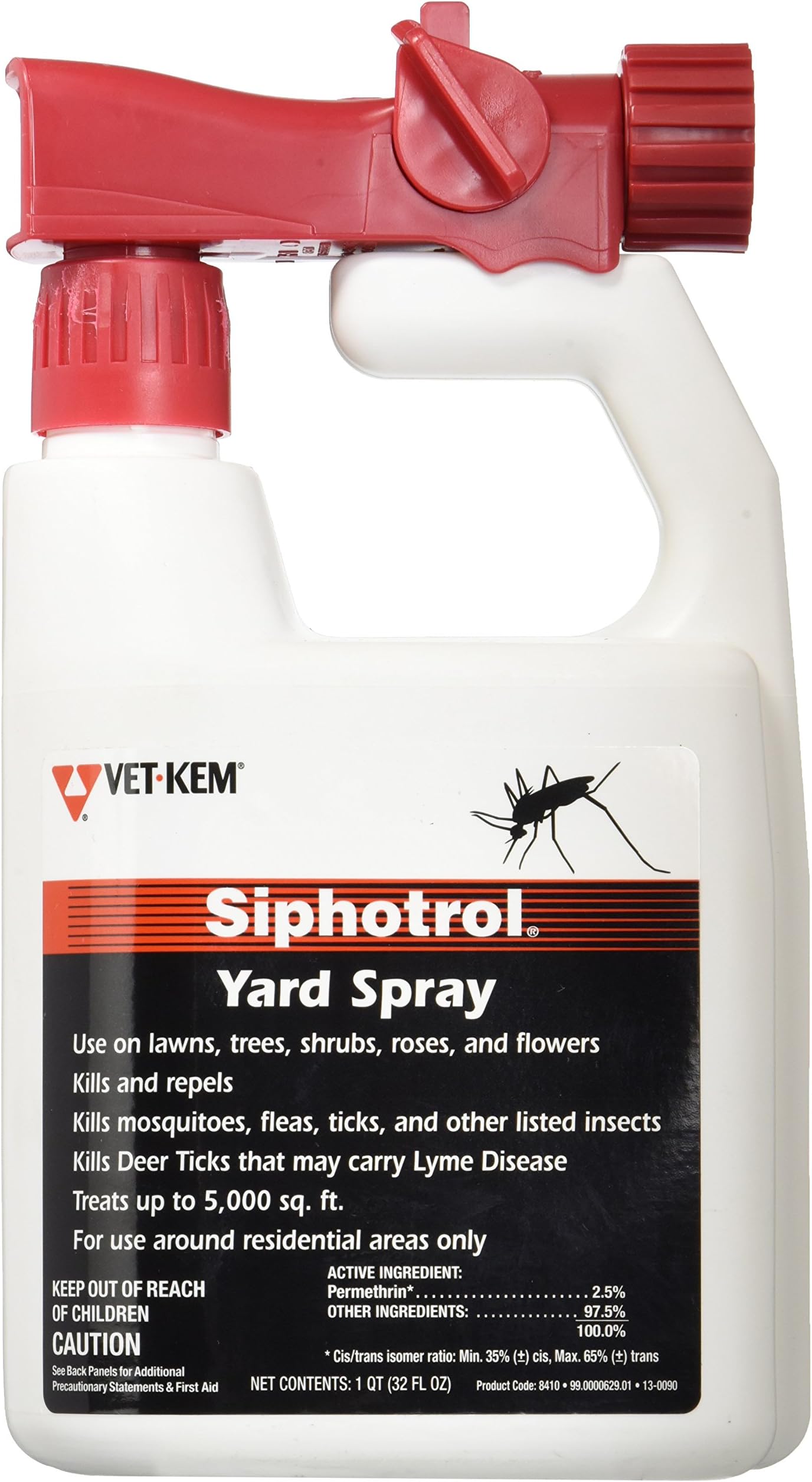 Vet Kem Siphotrol Yard Pest Control Spray, 32-Ounce