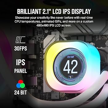 その他 CORSAIR LCD SCREEN Amazon.com: CORSAIR iCUE Link AIO LCD Screen Module - 2.1