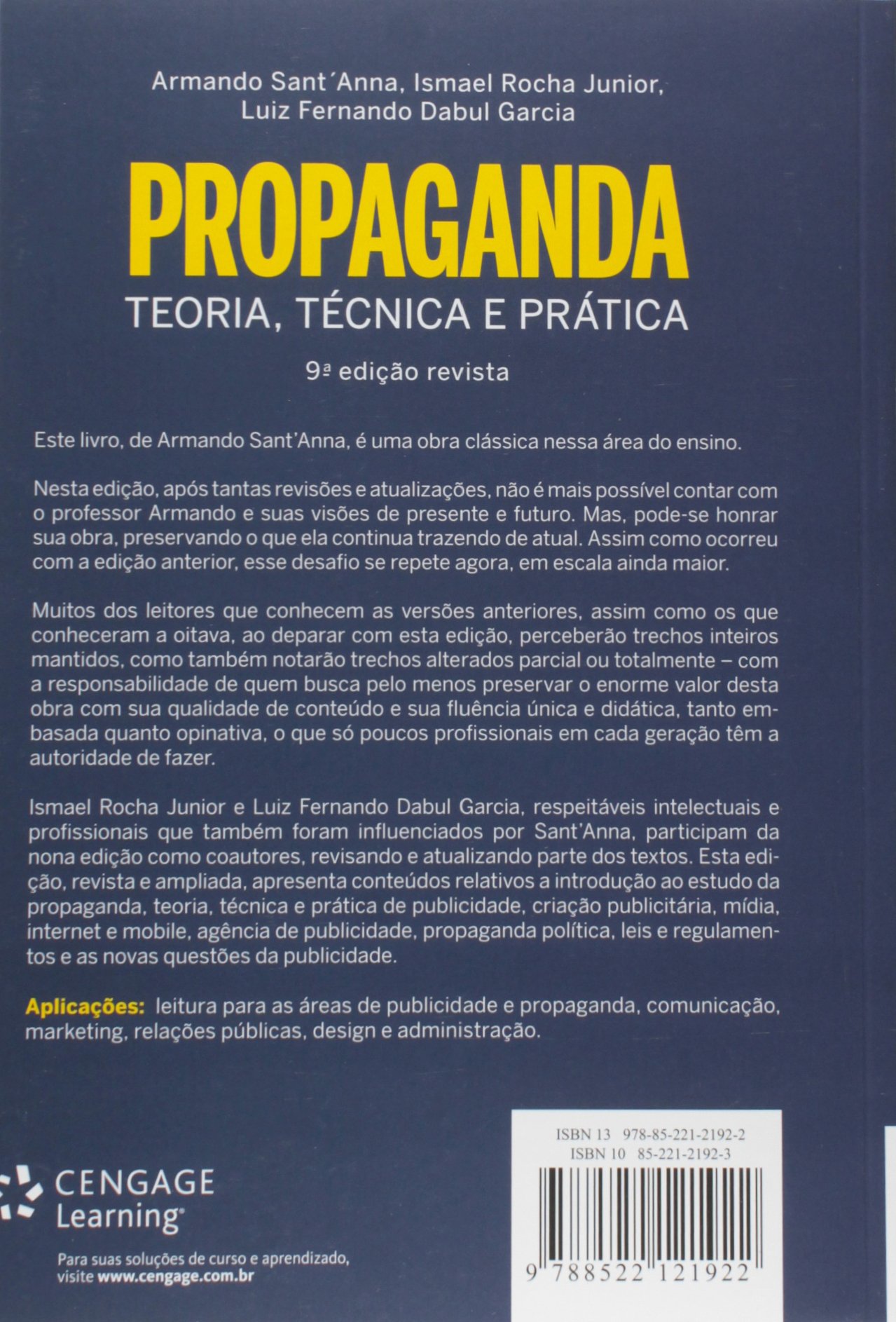 Propaganda. Teoria, Técnica e Prática