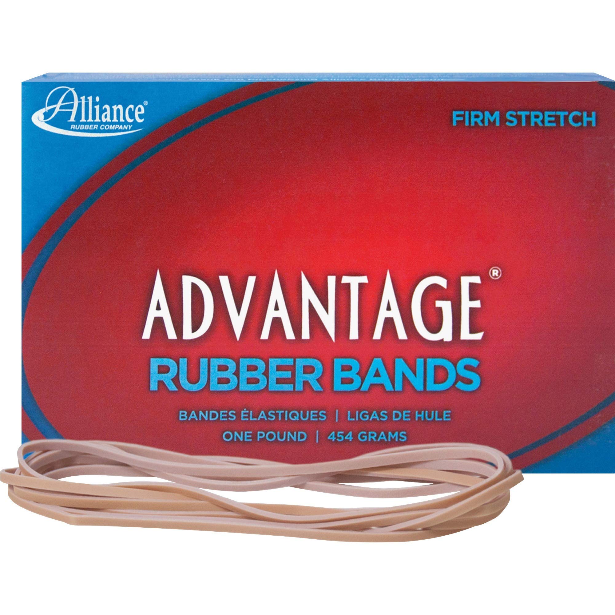 Alliance Rubber Bands - Size 117B- 1 lb.- 7in.x.13in.- Natural
