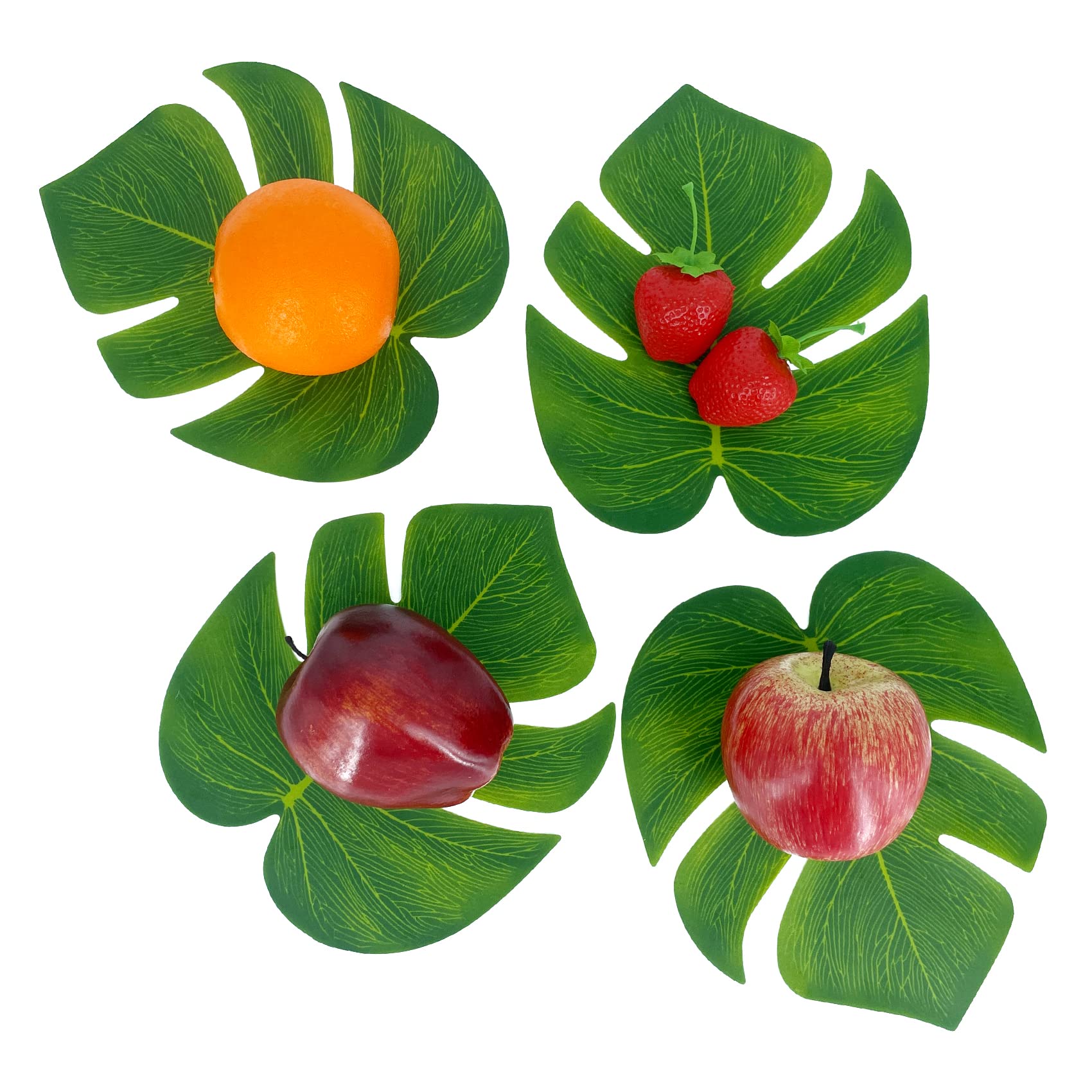 Meiwlong 16 pezzi finti realistici di plastica vegetale artificiale realistica frutta modello decorazione natale casa finta fotografia puntelli guarnire festa festival