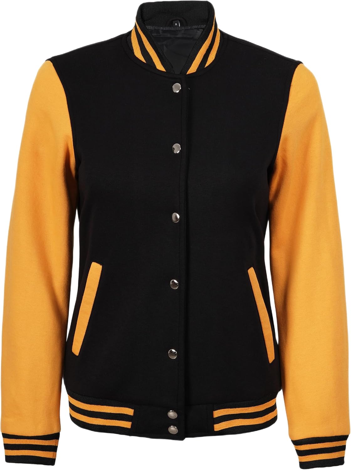 Decrum Womens Varsity Jacket - Highschool Bomber Style Baseball Jackets For Women - Image 3