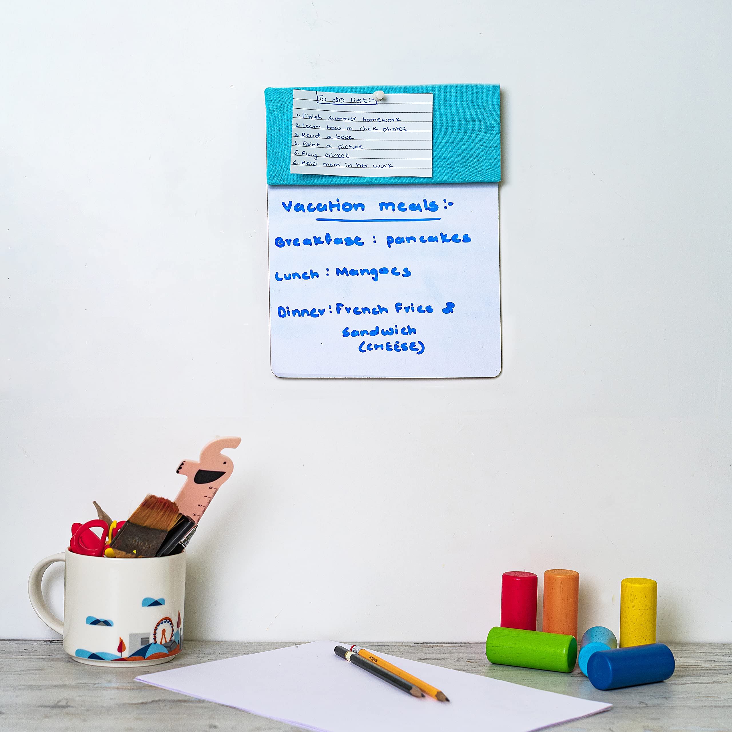 ivei tablón + writeboard, combinación junta