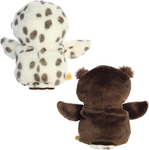 Miniatura 4 de Aurora® Pares ecológicos reversibles Eco Nation™ de fabricación responsable: búho nevado y búho granero - Ideal para aventuras de juego - Perfecto