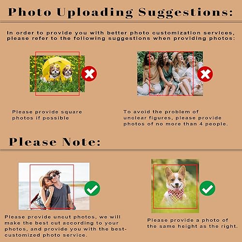 Miniatura 4 de Marco de fotos acrílico personalizado con foto, regalo personalizado de aniversario para parejas para mujeres y hombres, placa acrílica