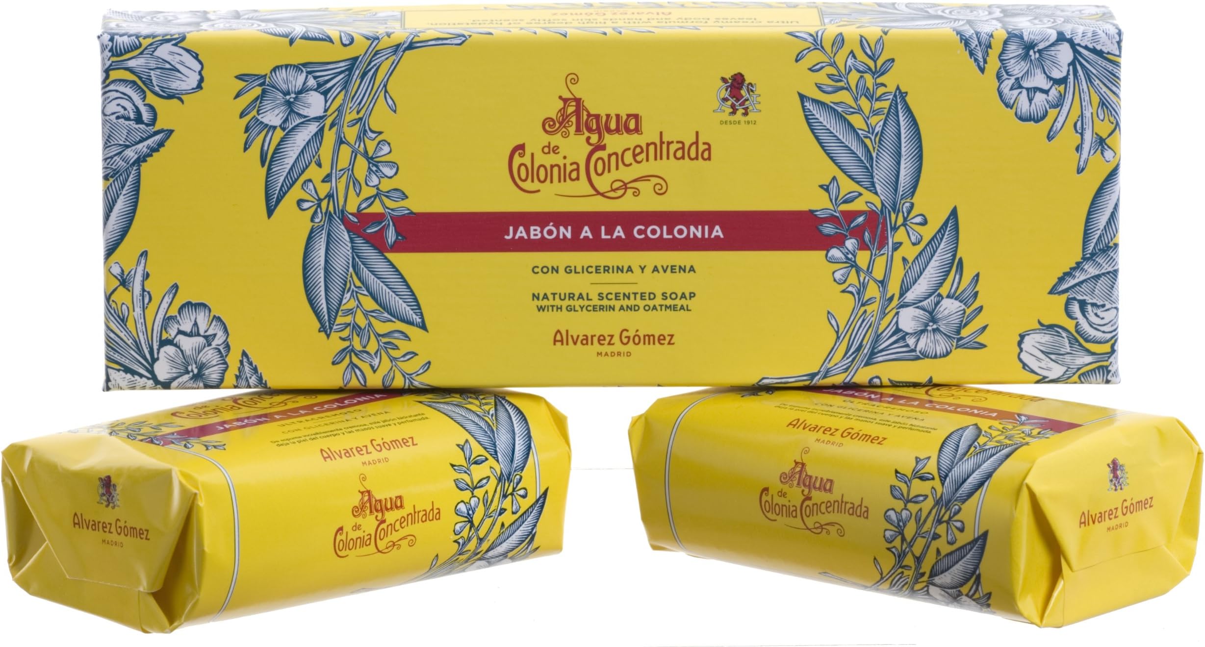 Alvarez Gomez Agua de Colonia Soap Pack of 2