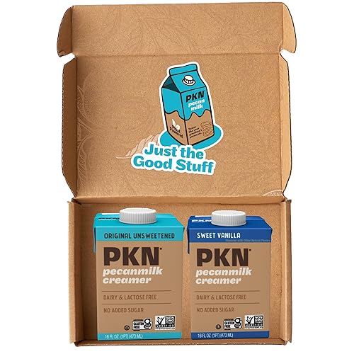 Miniatura 4 de PKN Original - Crema de café sin lácteos alternativa a la leche, hecha de nueces americanas reales, leche de nueces a base de plantas, sin azúcares