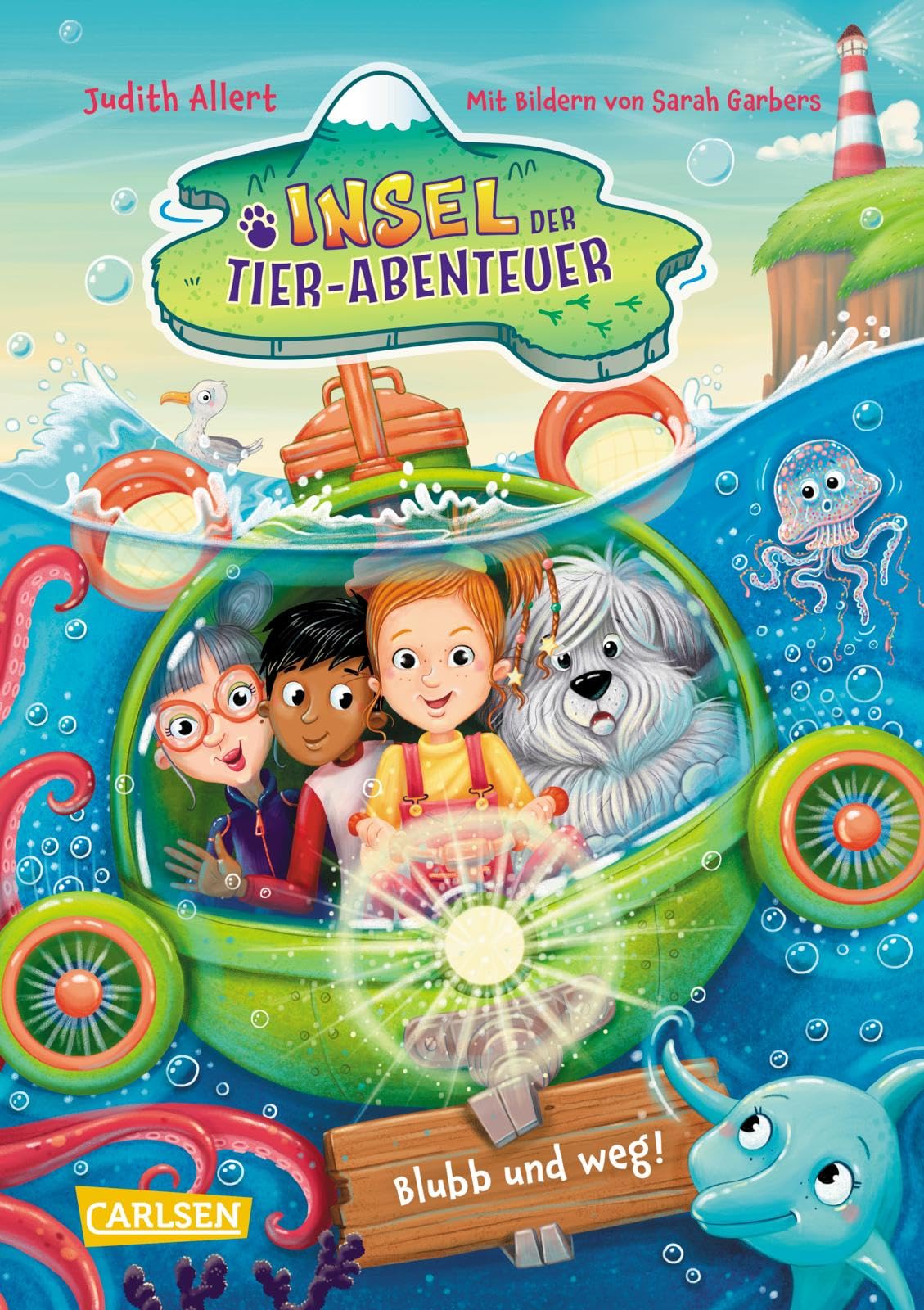 Carlsen Insel Der Tier-Abenteuer 2: Blubb Und Weg!: Fantasievoll-Freche Tiergeschichte Für Kinder Ab 8 Jahren Mit Vielen Fröhlichen Bildern (2)
