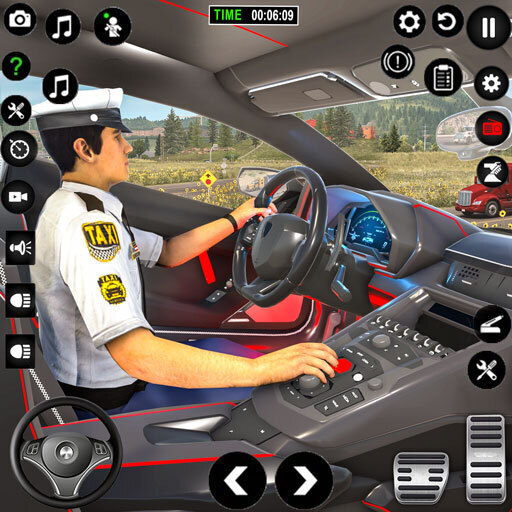 Grand City Taxi Driver – Pick & Drop Car Game