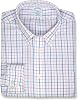 Brooks Brothers Mens Regular Fit Lightweight Cotton Square Double Plaid Button Down Shirt