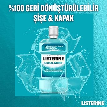 listerine cool mint ağız bakım suyu 95 ml