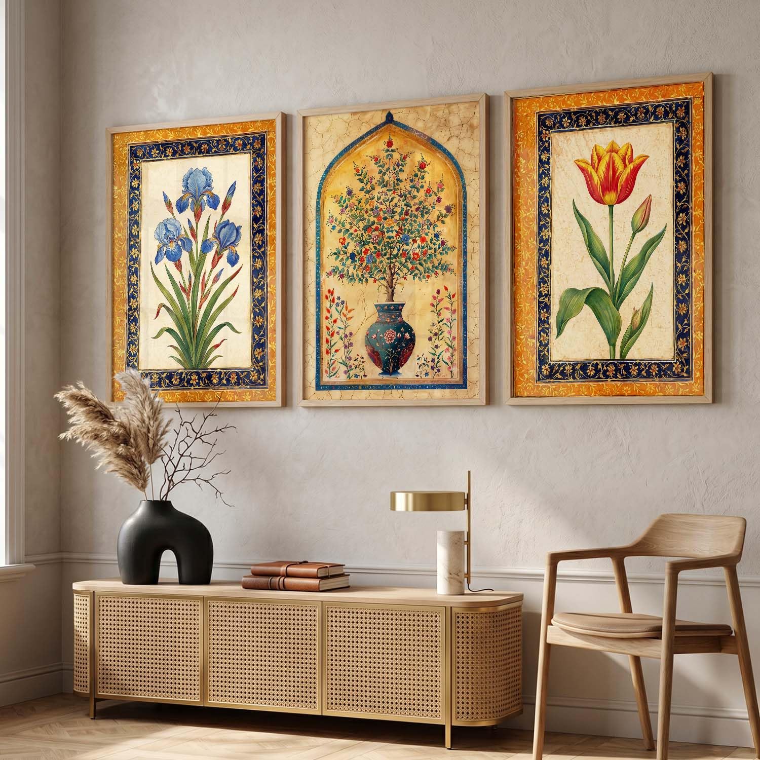 Madhubani Wall Art - Indian Traditional Painting -17