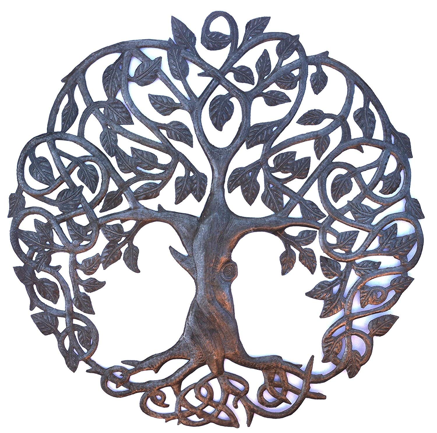 it's cactus - metal art haiti Celtic Inspired Tree of Life, 60cmX60cm