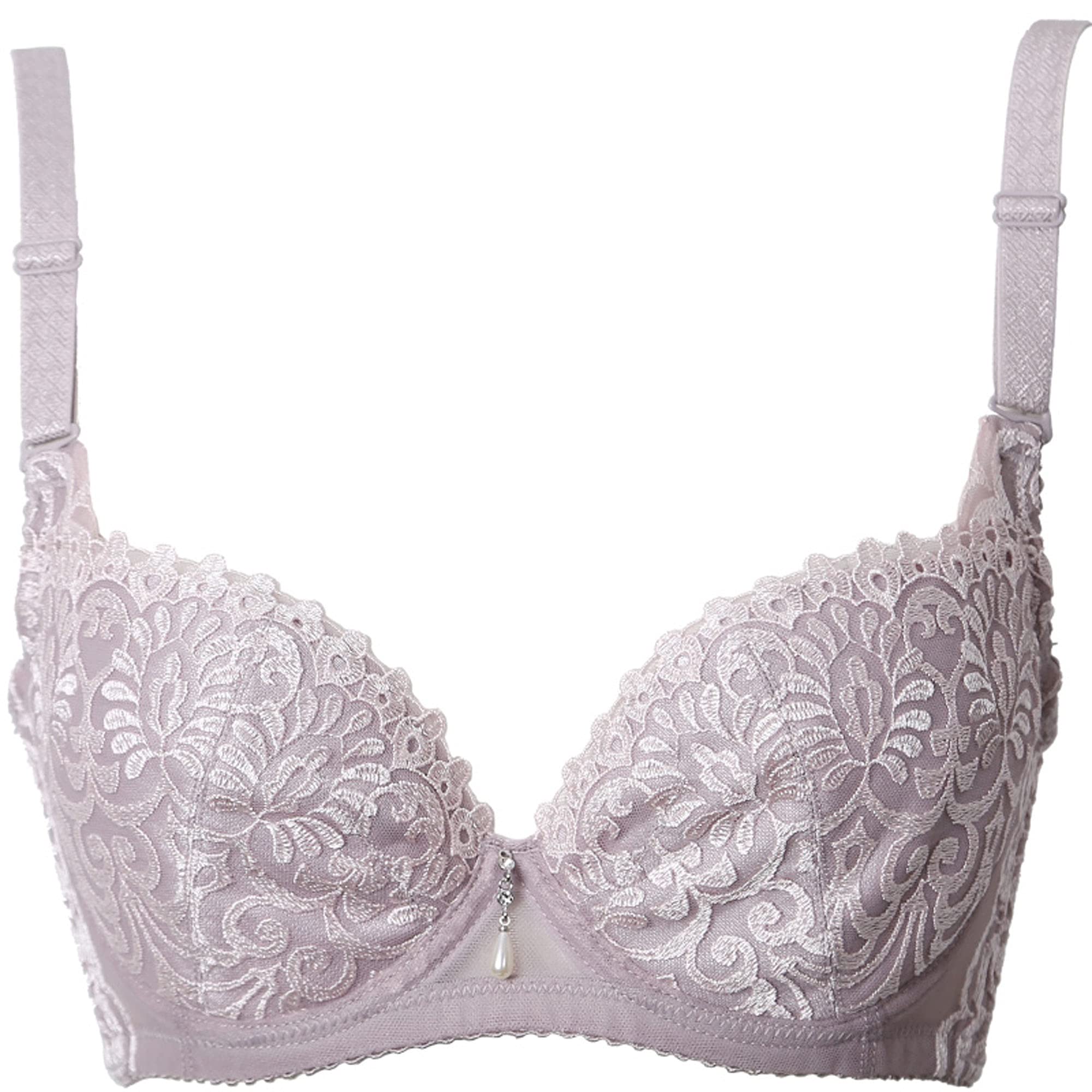 Soutien-gorge minimiseur à armatures grande taille violet gris 75C - 8