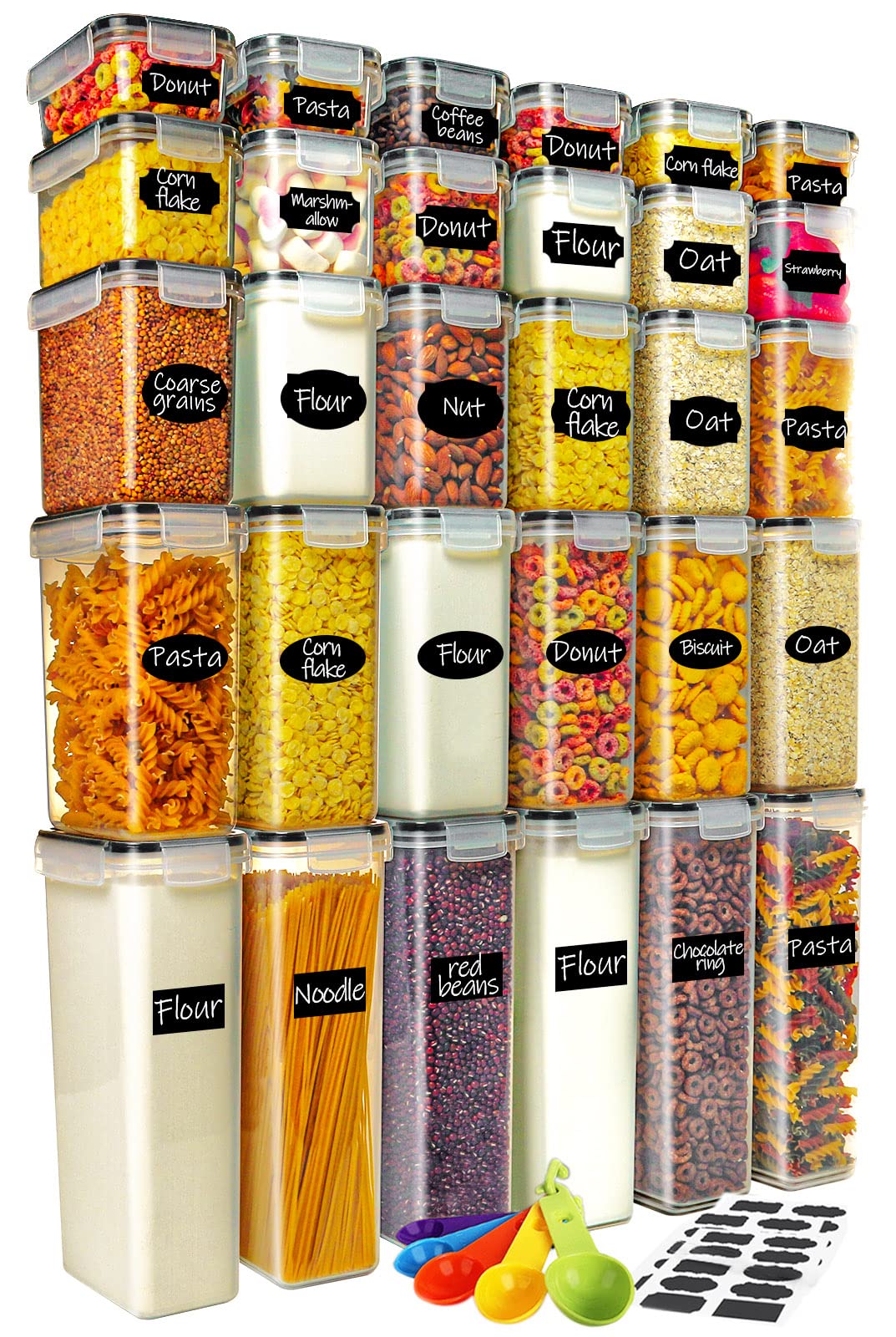 Buy RAZCC Airtight Food Storage Containers BPA Free Cereal & Dry Food