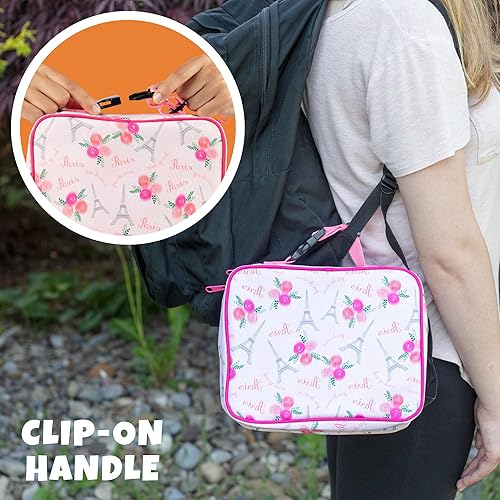 Miniatura 3 de Lonchera Bentology, bolsa de almuerzo, hermética, caja bento, para niña