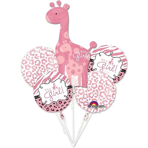 Pink Safari Baby Shower Decorations Amazon Com